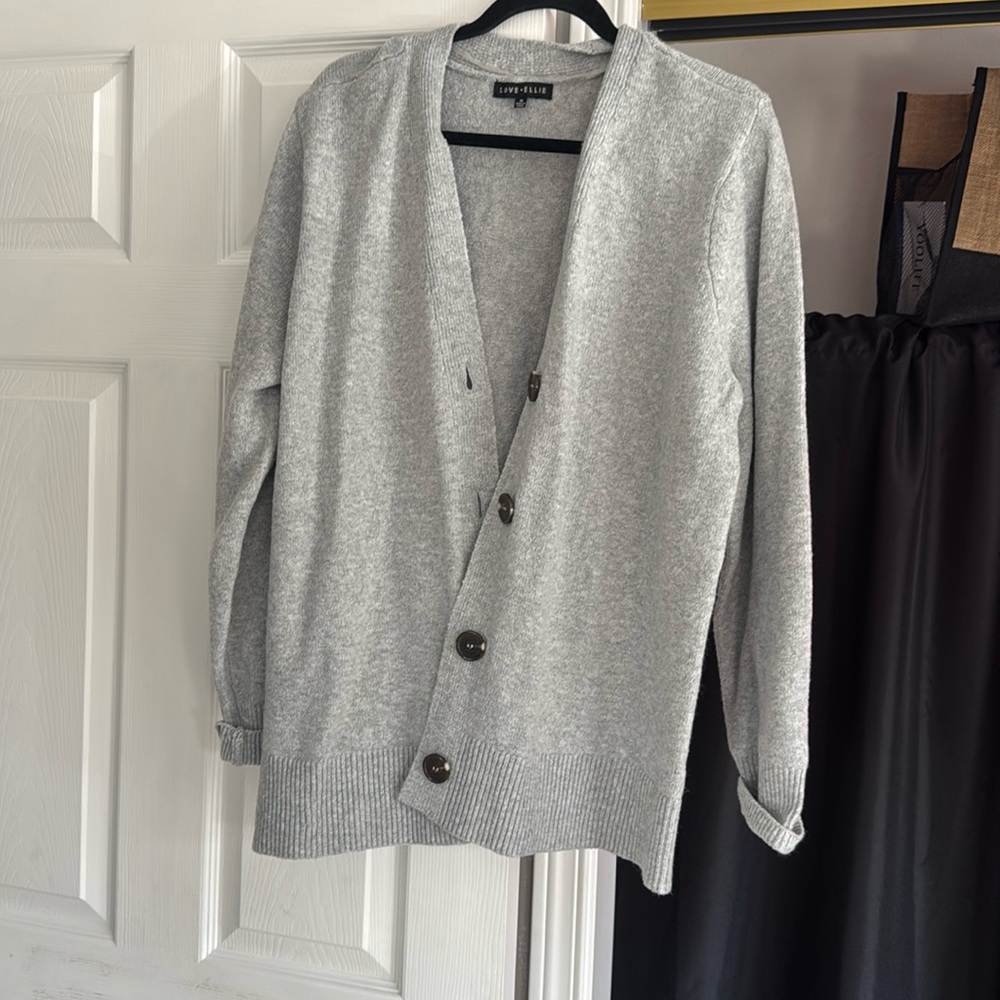 Gray Cardigan
